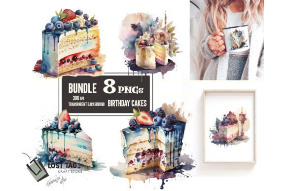 Download Birthday Cake Blue Berry Png Clipart Pod - Birthday cake Collection