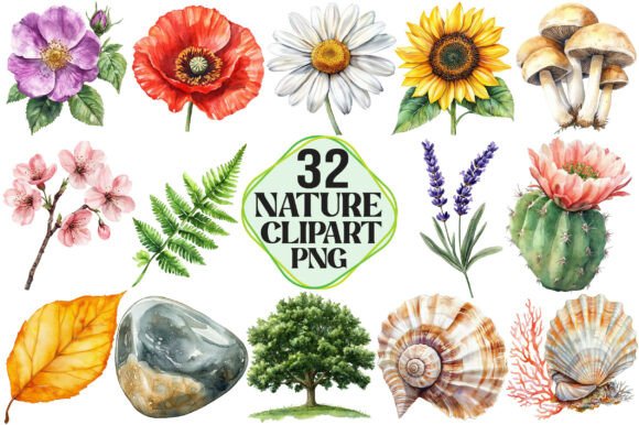 Download Watercolor Nature Clipart - Nature clipart Collection